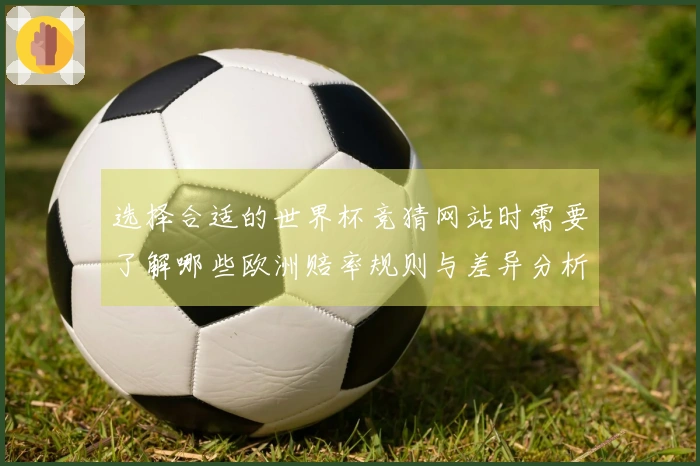 选择合适的世界杯竞猜网站时需要了解哪些欧洲赔率规则与差异分析