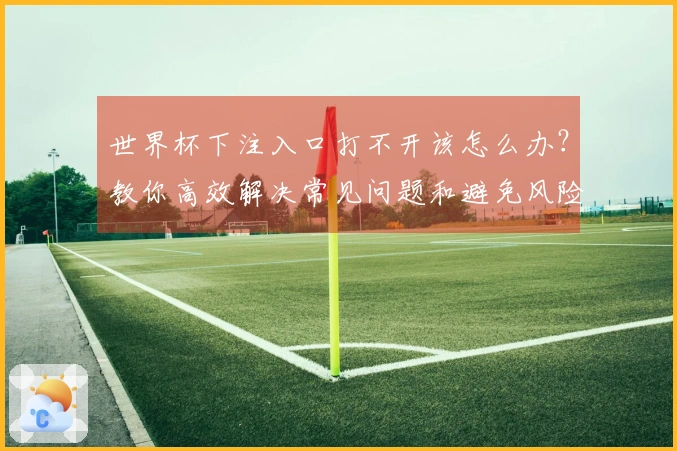 世界杯下注入口打不开该怎么办？教你高效解决常见问题和避免风险